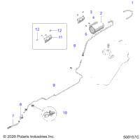 Fuel System, Evaporative Bh California Only