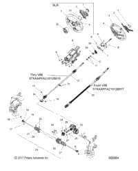 Steering, Steering Asm. All Options
