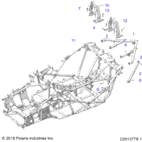 Chassis, Main, & Rear Asm. All Options