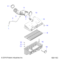 Engine, Air Intake T23aafgb/Hb/Pgd/Hd/Rgb/Hb All Options