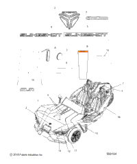 Body, Decals, Emblems, & Reflectors T19aarf All Options (500104)
