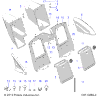 Body, Rear Storage Compartments All Options