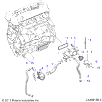 Engine, Water Pump And Related T23aafgb/Hb/Pgd/Hd/Rgb/Hb All Options 2061693)
