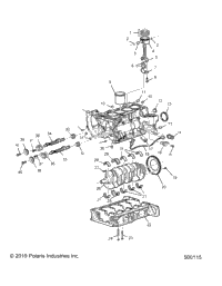 Engine, Cylinder Block And Related Parts All Options