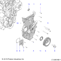 Engine, Front Cover Assembly T23aafgb/Hb/Pgd/Hd/Rgb/Hb
