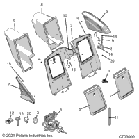 Body, Rear Storage Compartments T23aafgb/Hb/Pgd/Hd/Rgb/Hb All Options