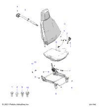 Body, Seat And Seat Belt Mounting T23aafgb/Hb/Pgd/Hd/Rgb/Hb All Options (500199C)