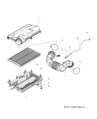 Engine, Air Intake System All Options