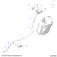 Fuel System, Evaporative T23aafgb/Hb/Pgd/Hd/Rgb/Hb (500188C)
