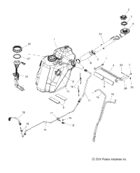 Fuel System, Fuel Tank Asm. All Options