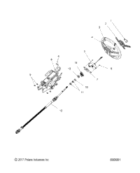 Steering, Steering Asm., Upper All Options