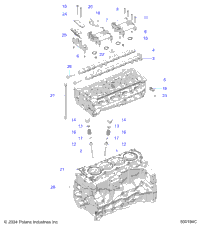 Engine, Head Asm & Valves
