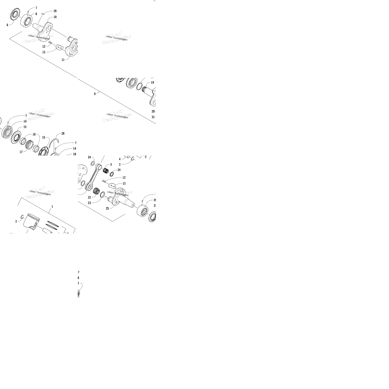 Piston And Crankshaft