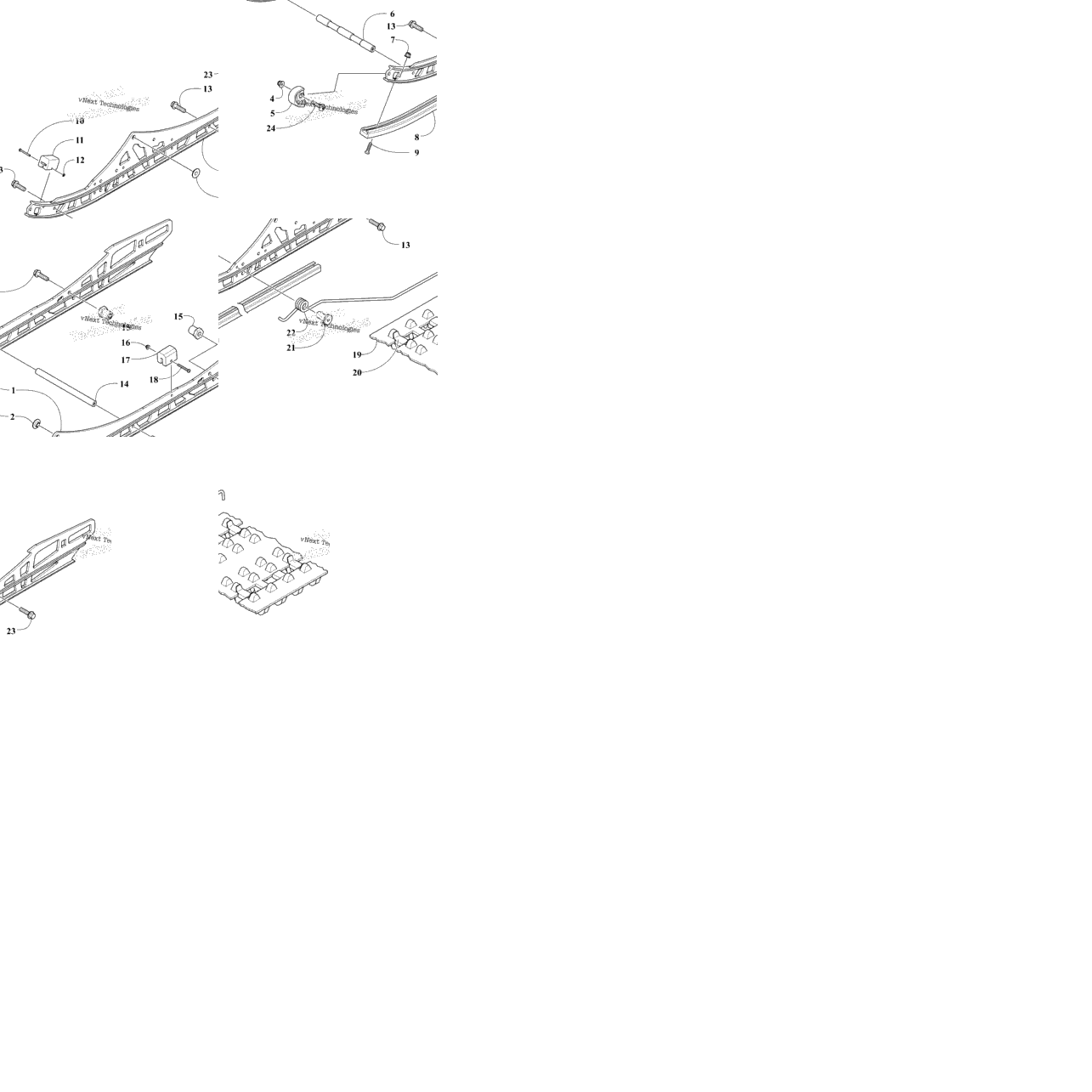 Slide Rail And Track Assembly