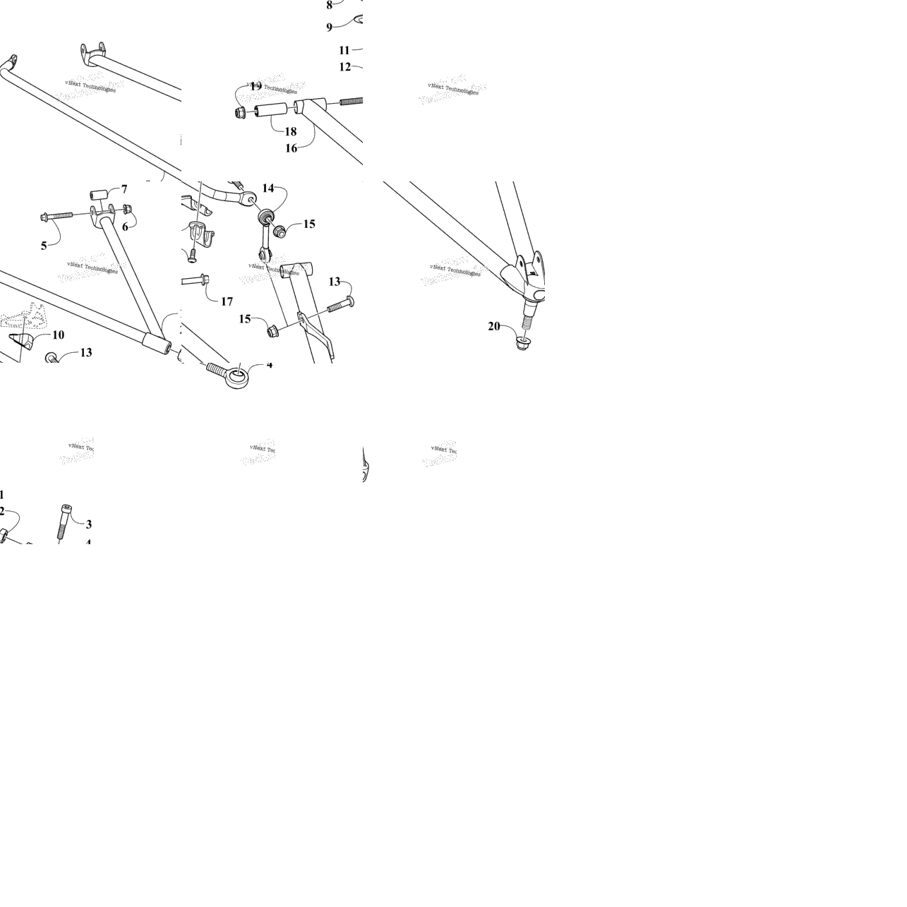 A-Arm And Sway Bar Assembly