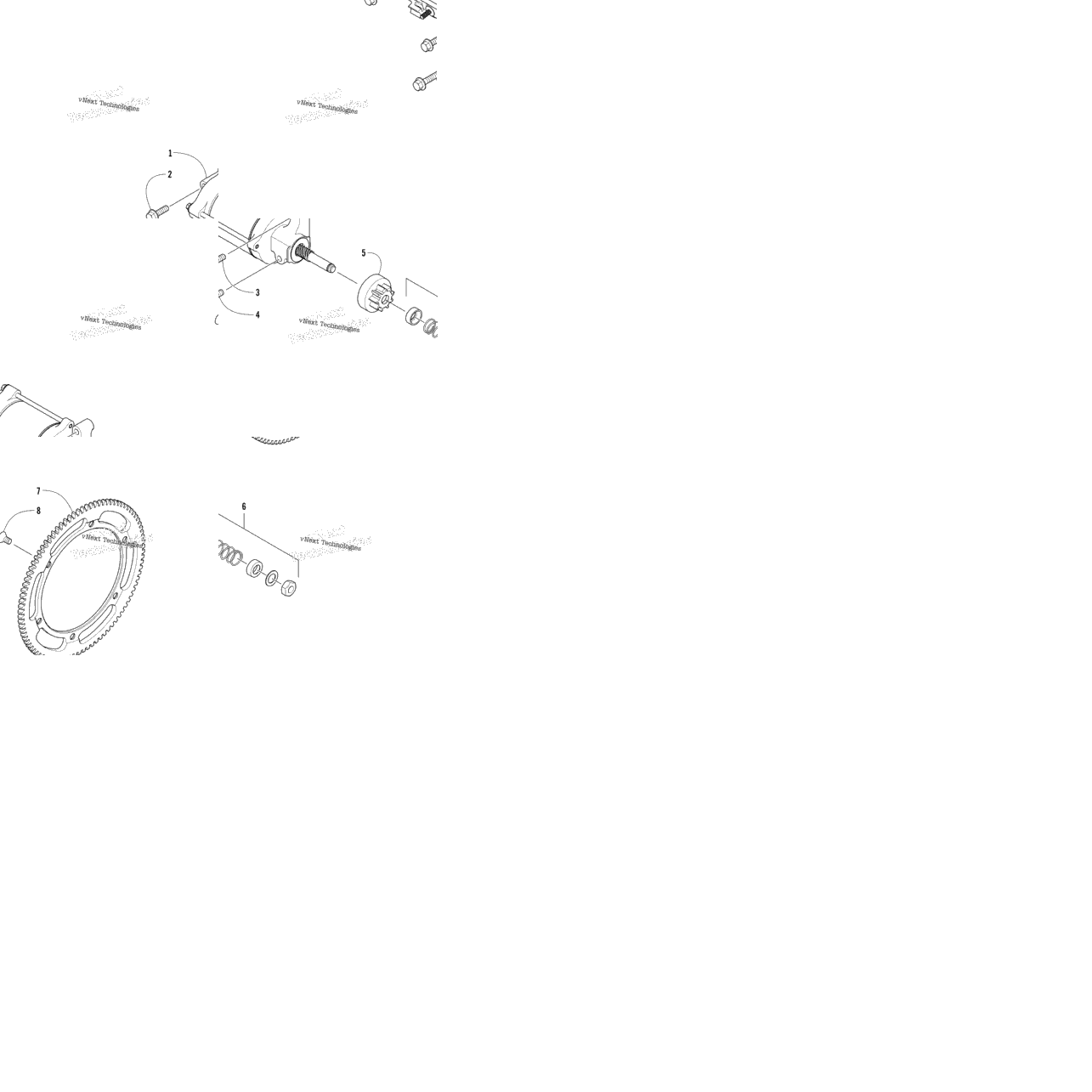 Starter Motor Assembly