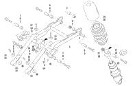 Rear Suspension Front Arm Assembly