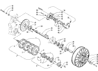 Drive Train Shafts And Brake Assemblies