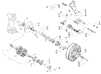 Drive Train Shafts And Brake Assemblies