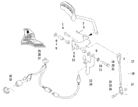 Reverse Shift Lever Assembly (Optional)