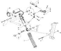 Shock Absorber And Sway Bar Assembly