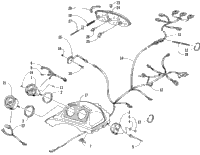Headlight, Instruments, And Wiring Assemblies