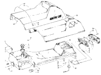 Gas Tank, Seat, And Taillight Assemblies