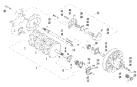 Drive Train Shaft And Brake Assemblies