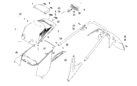 Rear Bumper, Storage Box, And Taillight Assembly