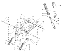 Rear Suspension Front Arm Assembly