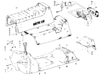 Gas Tank, Seat, And Taillight Assembly