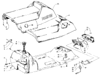 Gas Tank, Seat, And Taillight Assembly