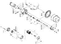 Electric Start - Starter Motor Assembly