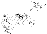 Headlight And Instruments