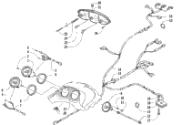 Headlight, Instruments, And Wiring Assemblies