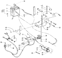 Battery, Solenoid, And Cables