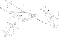 Rear Suspension Front Arm Assembly
