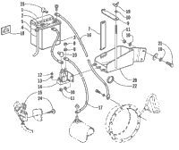 Battery, Solenoid, And Cables (Esr)