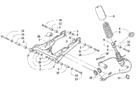 Rear Suspension Front Arm Assembly