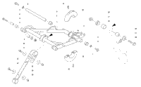 Rear Suspension Front Arm Assembly