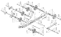 Idler Wheel And Axle Assemblies