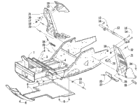 Front Frame And Footrest Assembly
