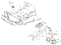 Front Frame And Footrest Assembly