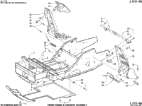 Front Frame And Footrest Assembly