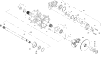 Drive Train Shafts And Brake Assemblies