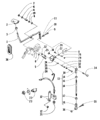 Reverse Shift Lever Assembly