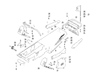 Chassis, Footrest, And Rear Bumper Assembly