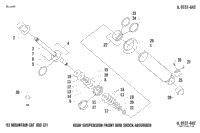 Rear Suspension Front Arm Shock Absorber