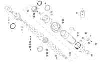 Rear Suspension Front Arm Shock Absorber