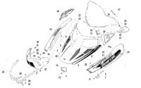 Hood, Windshield, And Front Bumper Assembly